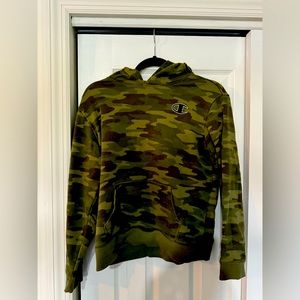Champion Kids Camouflage Hoodie Sweatshirt